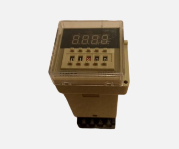 Temporizador digital con base Undecal - 24VAC 220DC